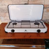 Cucinetta portatile a due fornelli