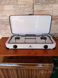 Cucinetta portatile a due fornelli