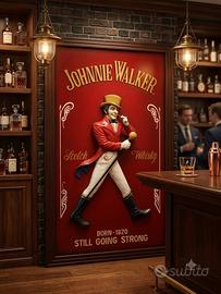Insegna gigante 3D Johnnie Walker