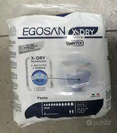 Egosan Pants Pannoloni X-Dry Taglia L