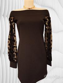 tubino nero Denny Rose tg 46