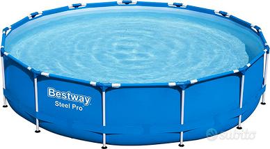 Bestway Piscina Rotonda 366x80 con accessori