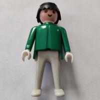 Playmobil - personaggio 1974, uomo  verde/grigio.