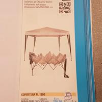 Gazebo telescopico pieghevole