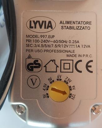 Alimentatore regolabile
