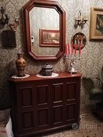 Mobile da ingresso con specchiera