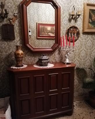 Mobile da ingresso con specchiera