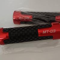 Manopole per Yamaha MT03 con Logo