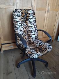 Sedia ufficio tigrata