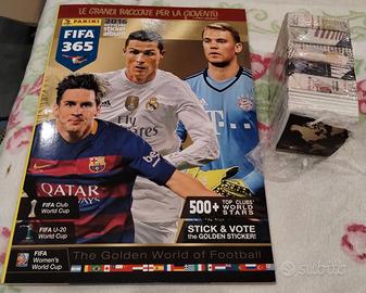 Album 2016 Panini FIFA 365 + set compl. da magazz