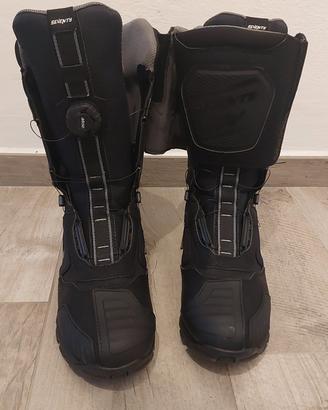 Stivali Moto Seventy SD-BA6 STELVIO HIGH Nero 42