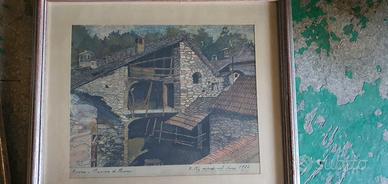 quadro Buono - Piscinia di Buono 12/3 del 1926