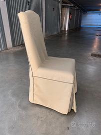 Sedie ricoperte - Coppia da camera