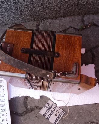 Fisarmonica honner intarsiata X2