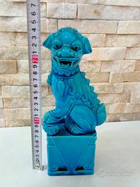 Grande Cane Foo 25 cm porcellana cinese vintage 