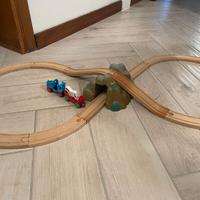 Brio set treno legno vintage