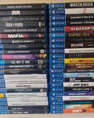 Giochi ps4 (leggere descrizione)