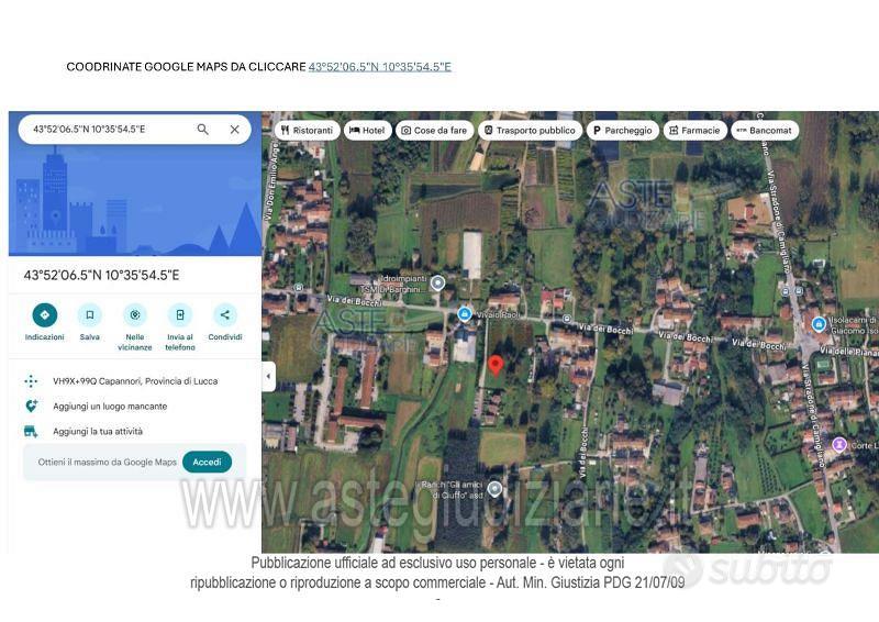 Terreno Agricolo Capannori [A4357080] - Vista 5