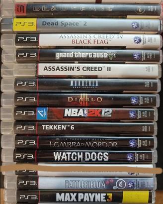 Giochi ps3 ( GTA 5 , TEKKEN 6 , ASSASSIN .... )