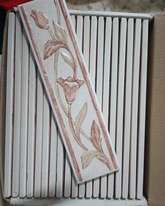 listelli decoro 5x20 ceramica 