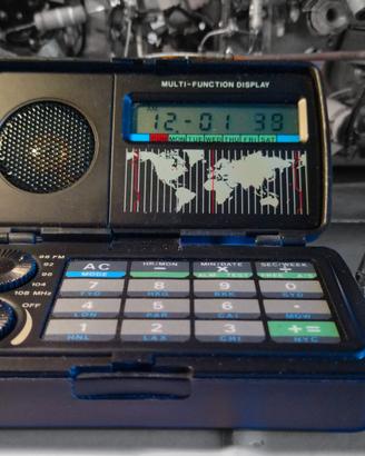Orologio-Radio FM vintage anni 80