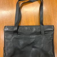 Gianni Versace – Shopper pelle nera vintage