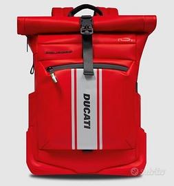 Zaino roll-top "Piquadro x Ducati" porta pc 15,6