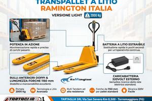 Transpallet a litio 20Q