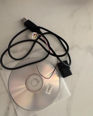 Yamaha R6 cavetto centralina e cdrom mappatura YEC
