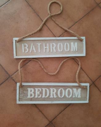 segnaporta legno cucina e bagno