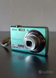 Nikon Coolpix S220 10 MP Sensore CCD - Verde Acqua