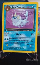 Pokemon Dark Vaporeon  45/82 1 edizione 45/82