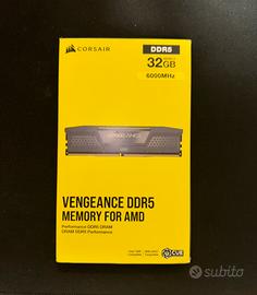 RAM 32 GB VENGEANCE DDR5 6000 MHZ