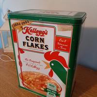 scatola latta corn flakes anniversario 100 anni