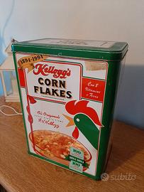 scatola latta corn flakes anniversario 100 anni