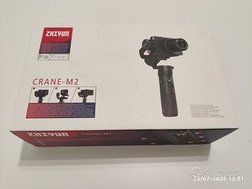 Gimbal ZHIYUN CRANE-M2 + accessorio Smartphone