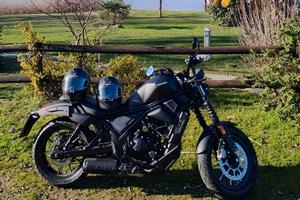 Zontes 125 C2  C 2025 Come nuova bobber custom 