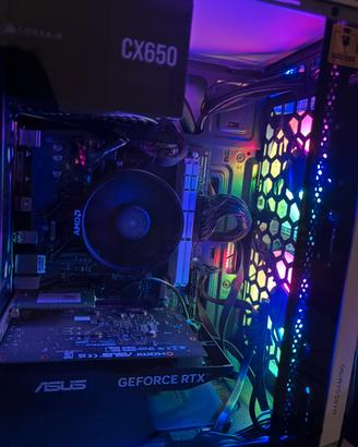 Pc gaming ryzen 5 3600-rtx 3050-32gb ram WIFI