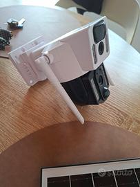 Telecamera Doppia Solare con Sim 