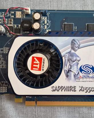 SCHEDA VIDEO PCI EXPRESS SAPPHIRE X1550 1G HM
