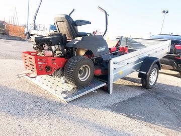 Rimorchio basculante  244 x 125  MC 750 Kg.