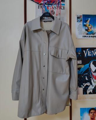 Giacca simil pelle Zara