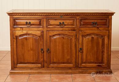 buffet credenza bassa vero legno