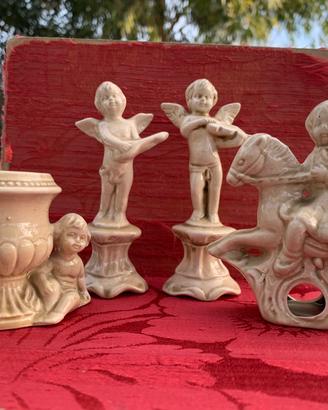 Putti in porcellana Capodimonte
