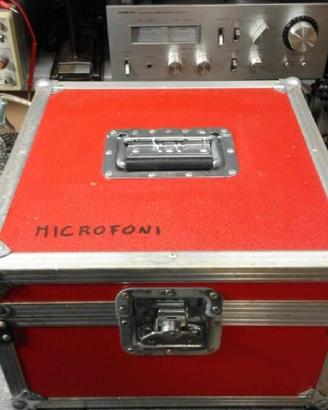 FLYCASES per microfoni