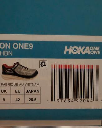 Hoka Clifton one 9 grigie NUOVE MAI INDOSSATE 