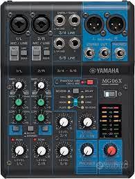 Yamaha Mixer MG06X 6 Canali