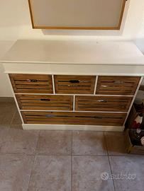 Cassettiera in legno 80€