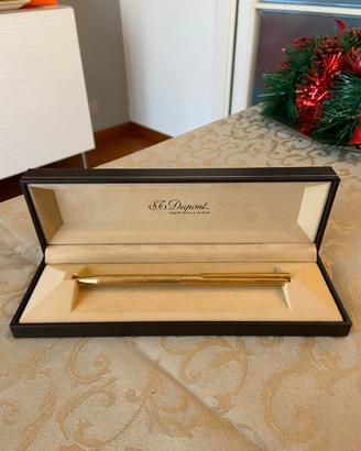 Penna S.T. Dupont placcata oro lusso