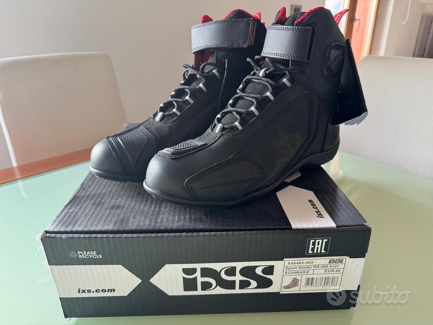 SCARPE MOTO IXS Sports Boots RS 400 short black Accessori Moto In vendita a Cosenza